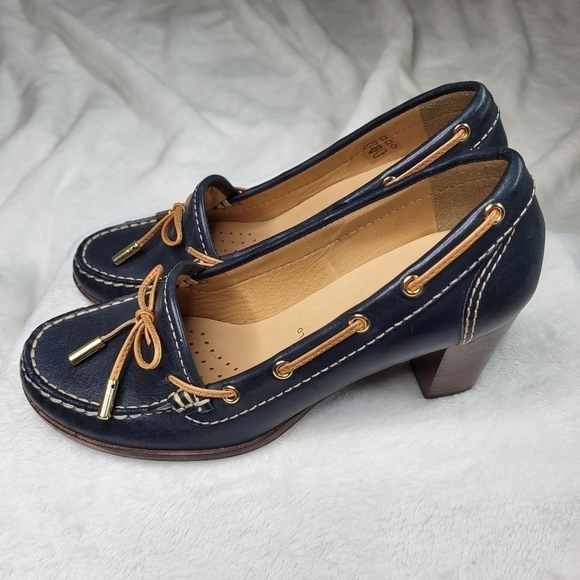 Sabago Healed Leather Shoes. Size 6B. Made in Brazil. - Picture 2 of 11